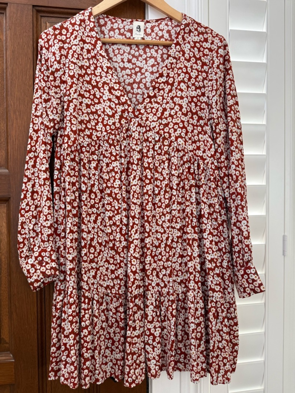 Flawless long sleeve floral dress